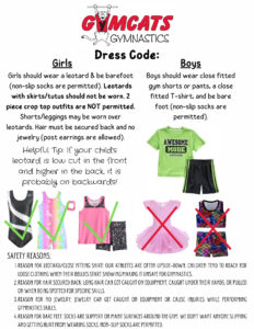 A dress code for girls and boys.